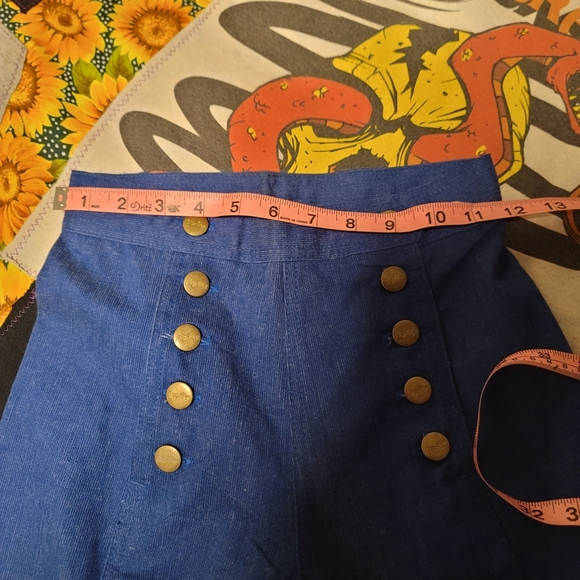 BIG-ELY BEAUTIFUL JEANS Deadstock 70's Rare Sailor Flares - Picture 6 of 12